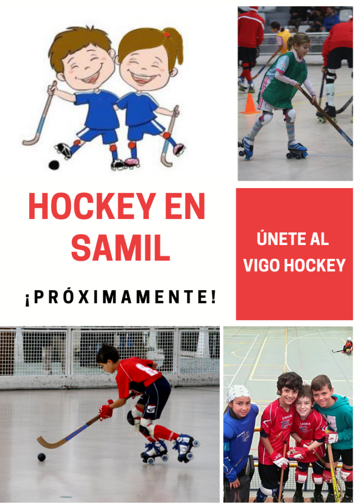 Hockey patines en Samil, Vigo.