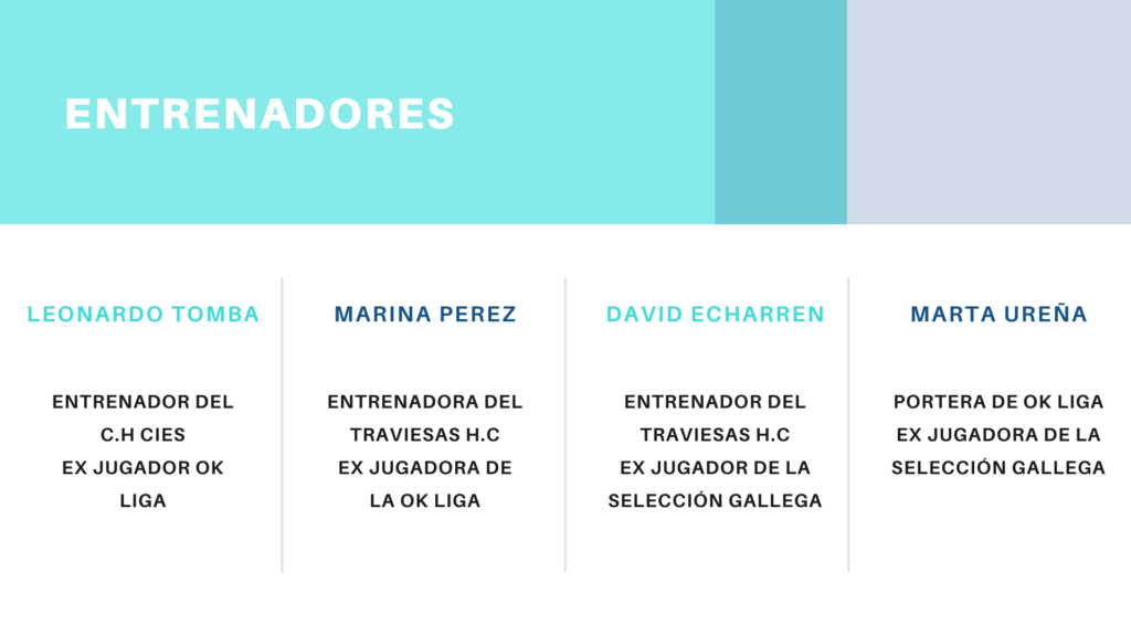ENTRENADORES TRAVIESAS HOCKEY CLUB